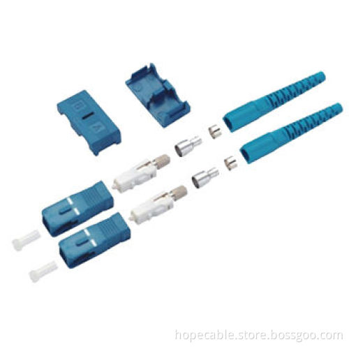 Singel-mode/Multimode SC Fiber Optic Connectors/Plugs/Adapters/Junctors